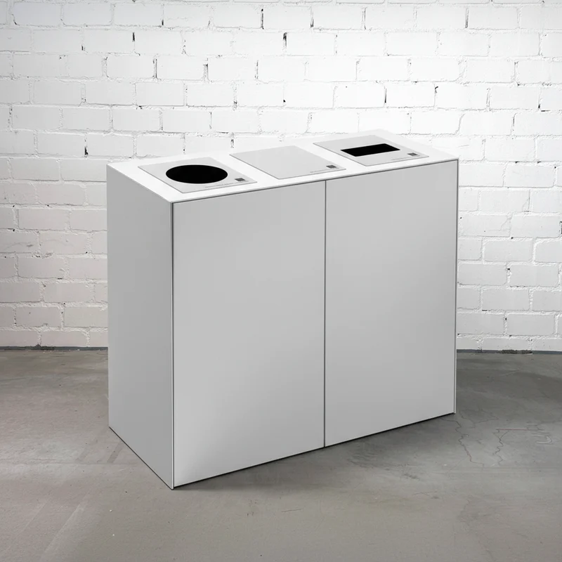 Steelcase Volum Art Recyclingstation weiß