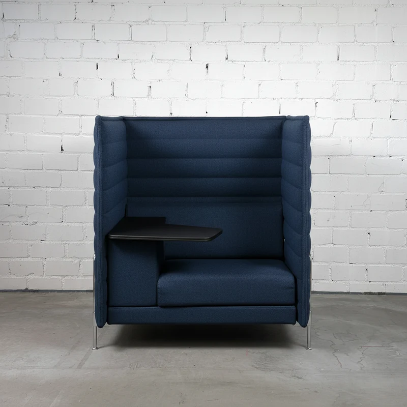 Vitra Alcove Highback Work dunkelblau