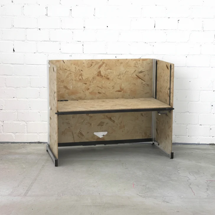 Vitra HCT Hack höhenverstellbarer Falttisch 160x80cm