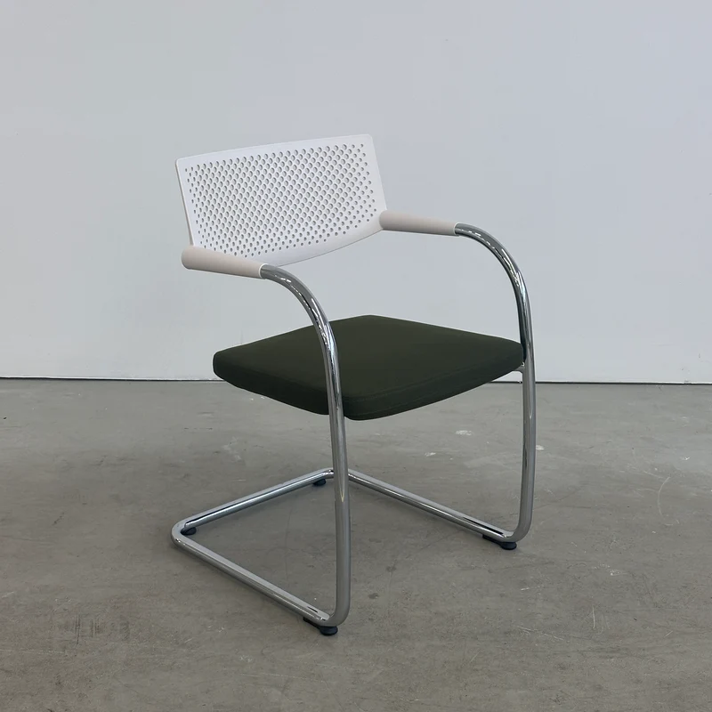 Vitra Visavis 2 weiß/grün