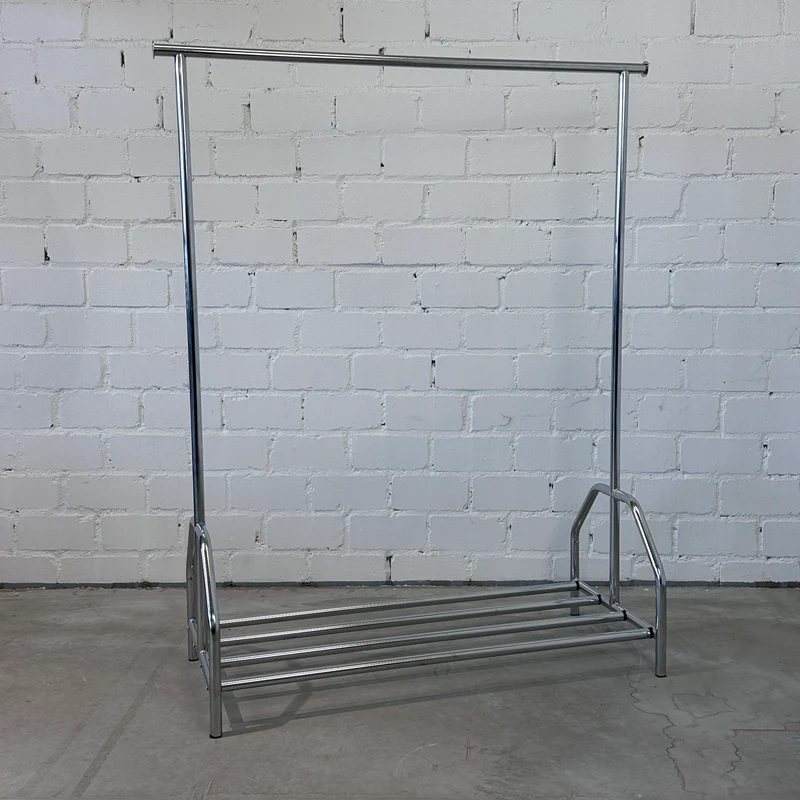 Wenko Garderobe / Kleiderständer Chrom
