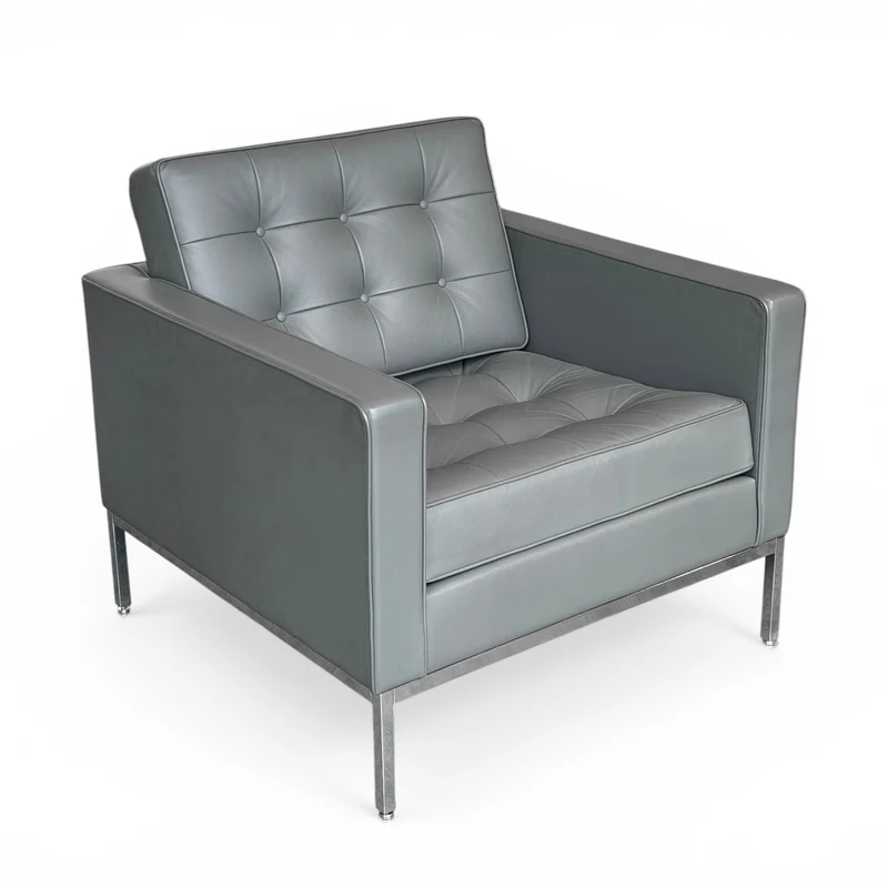 Knoll International Florence Knoll Sessel Venezia Leder
