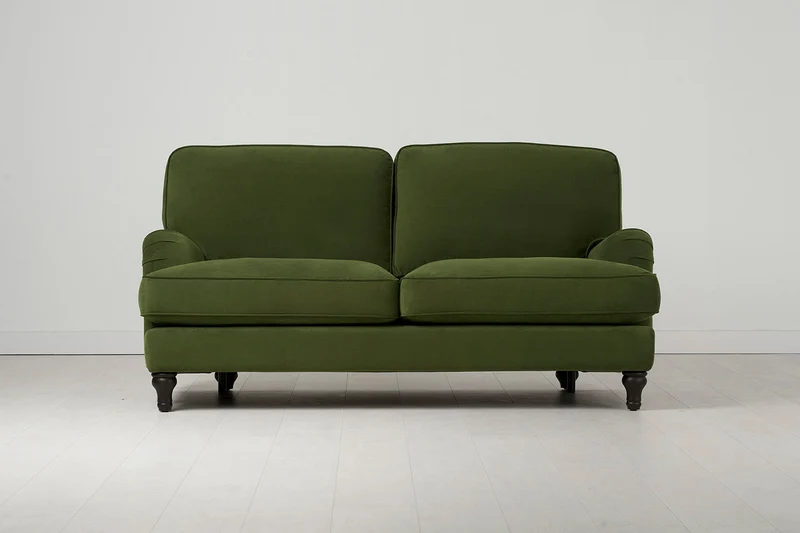 Model 15 2 Seater Sofa, Laubgrün