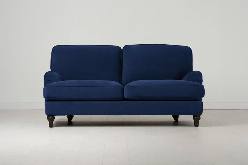 Model 15 2 Seater Sofa, Indigoblau