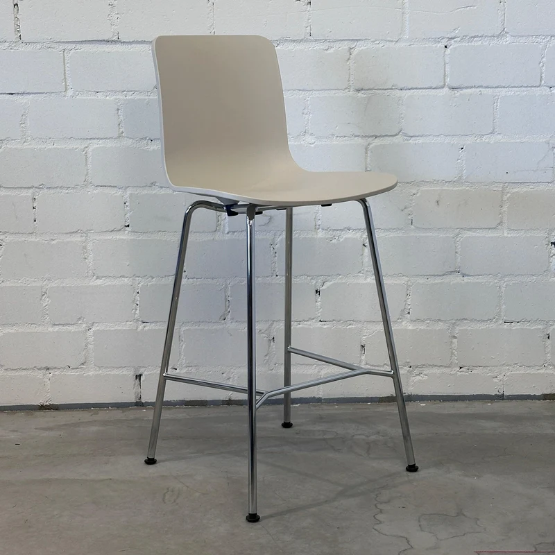 Vitra Barhocker HAL RE Stool Medium cotton white