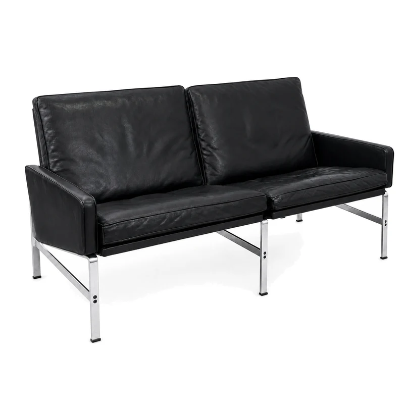 Kill International 2-Sitzer Modell 6720 Leder schwarz [Abverkauf]