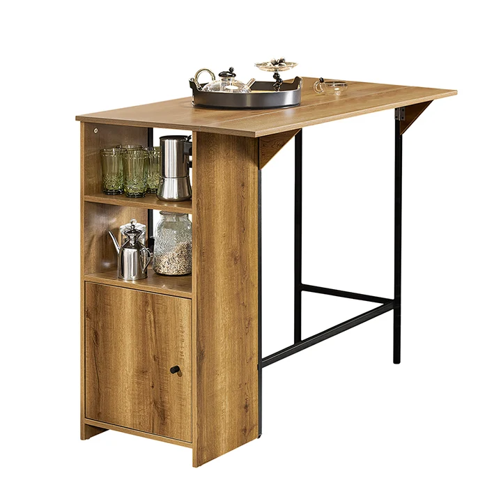 SoBuy | Bartisch | Stehtisch | Küchentisch | Esstisch Industrie-Design | FWT98-PF