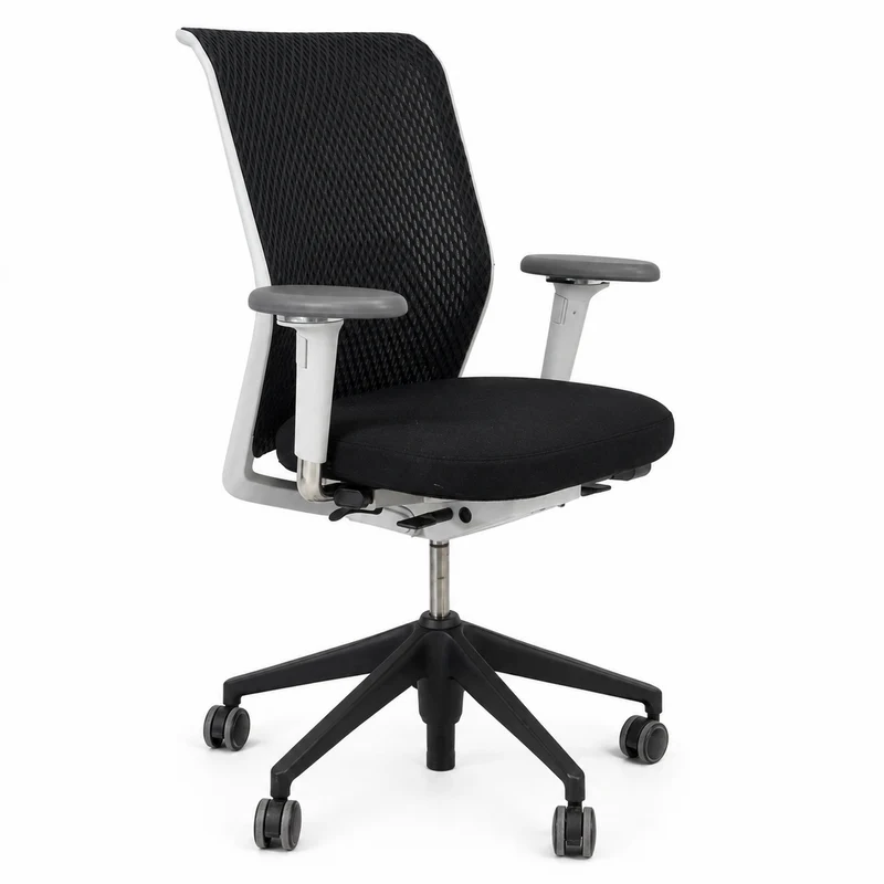 Vitra ID Mesh schwarz/soft grey