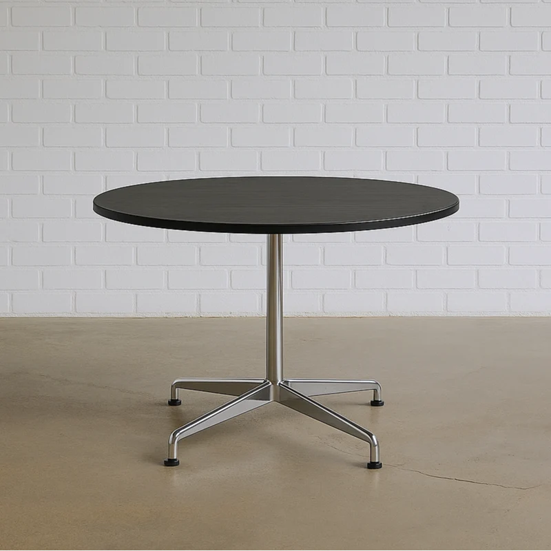Vitra Besprechungstisch Segmented Table Eiche schwarz 130cm