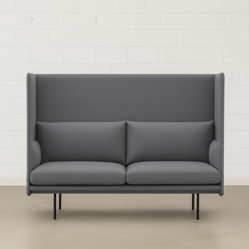 Muuto Outline Highback Sofa 2-Sitzer