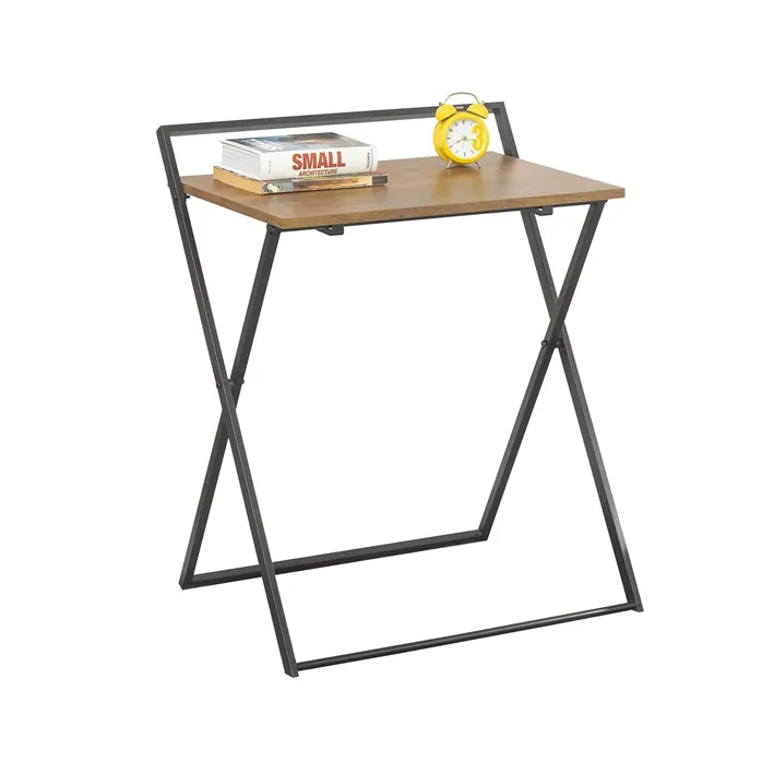 SoBuy | Schreibtisch klappbar | Computertisch Arbeitstisch | Industrie-Design | FWT88-F