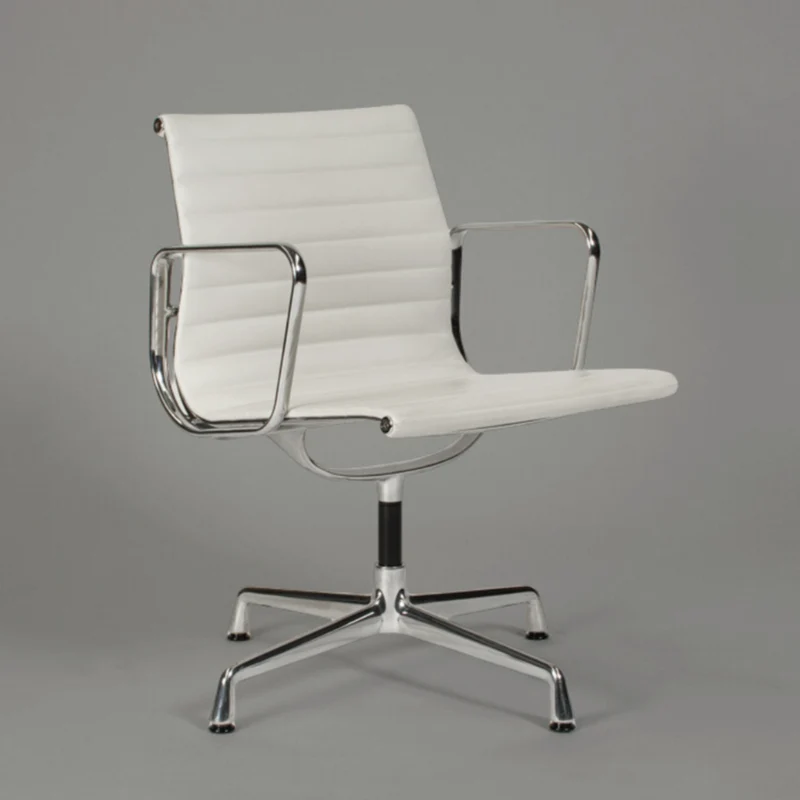 Vitra EA 108 Leder weiß