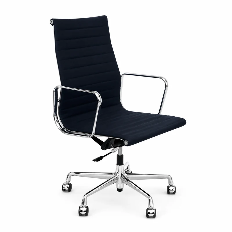 Vitra EA 119 Hopsak schwarz (Chrom)