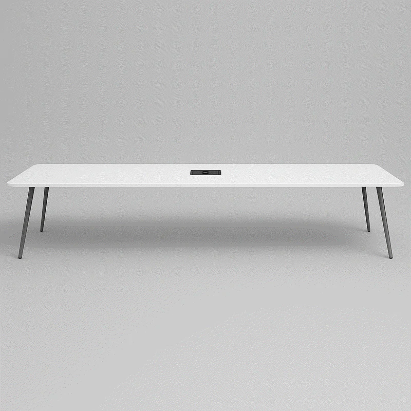 Steelcase Konferenztisch Potrero 415 Light Table 305x92cm mit Mediakit