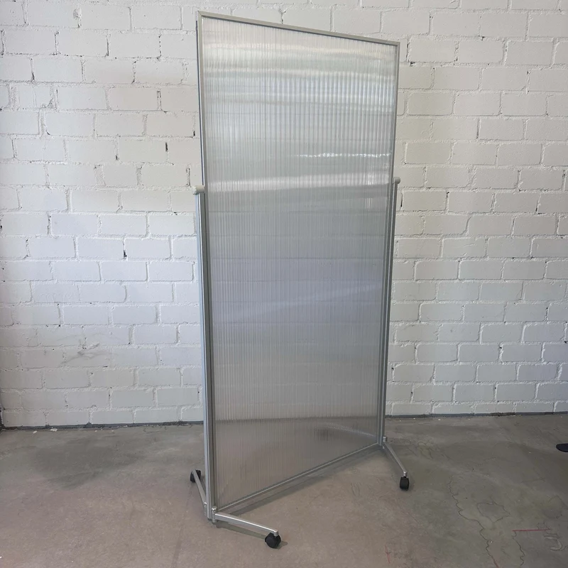 Magentoplan Raumteiler mobil matt transparent