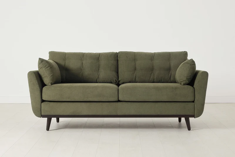 Zweisitzer-Sofa Model 10, Fenchelgrün