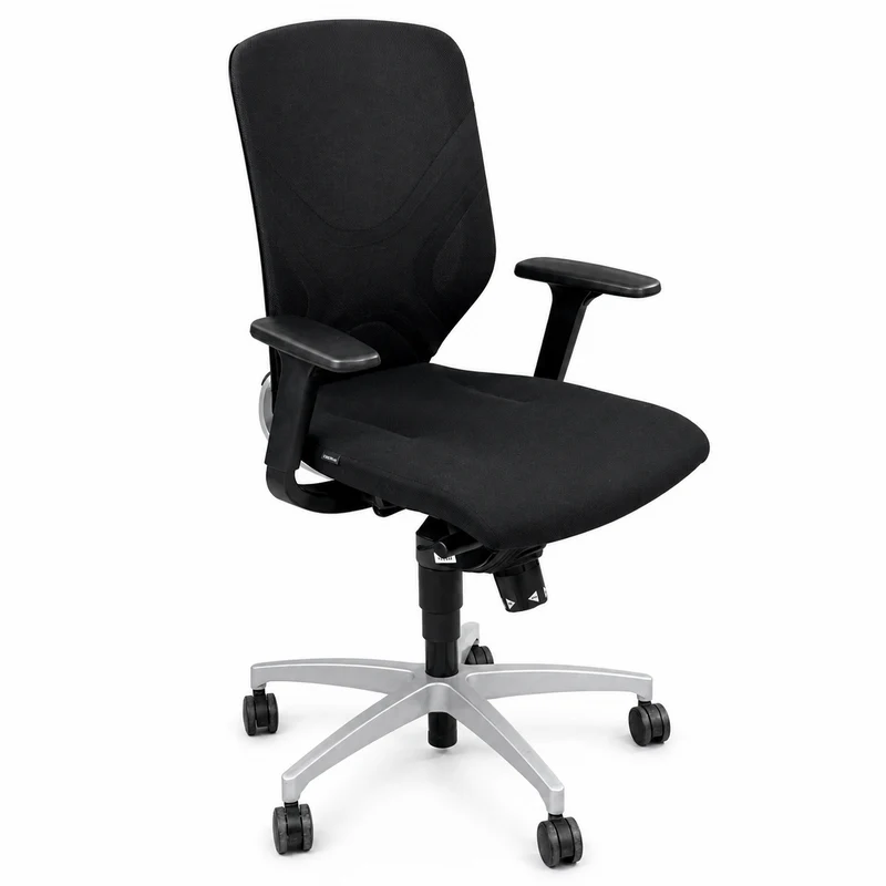 Wilkhahn IN 184/7 schwarz / silber