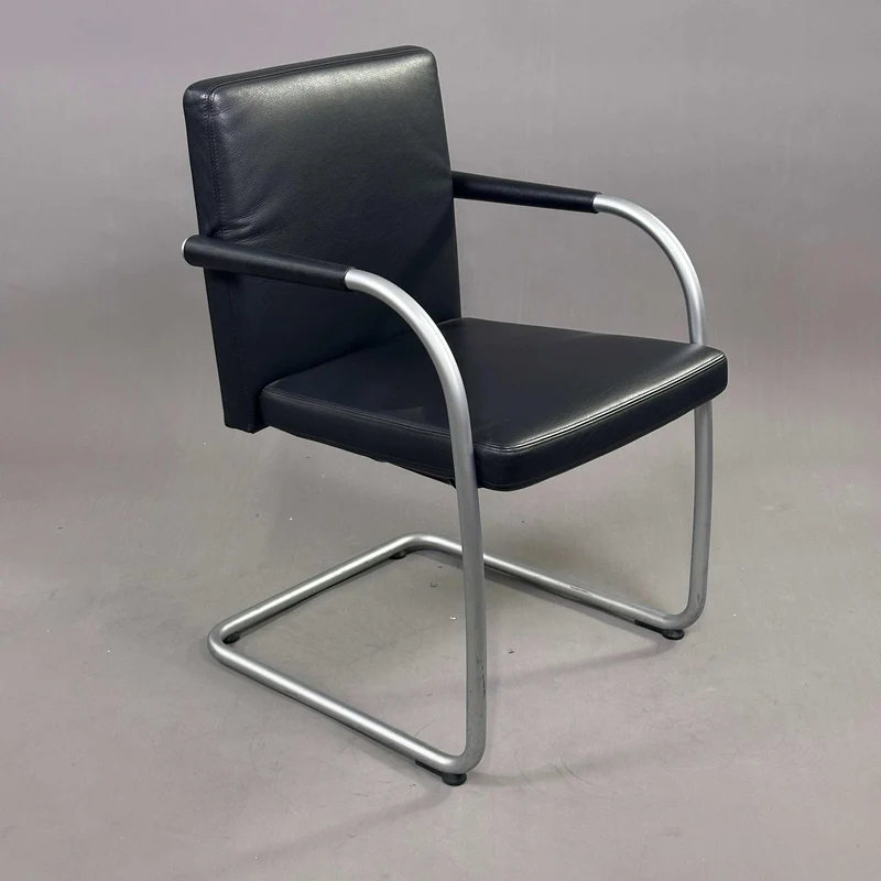 Vitra Visasoft Leder schwarz