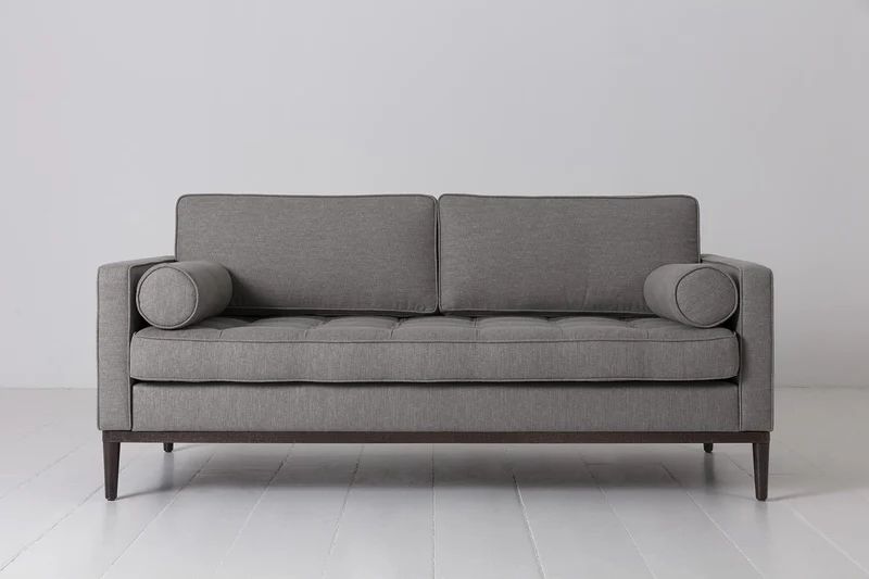 Zweisitzer-Sofa Model 02, Schattengrau
