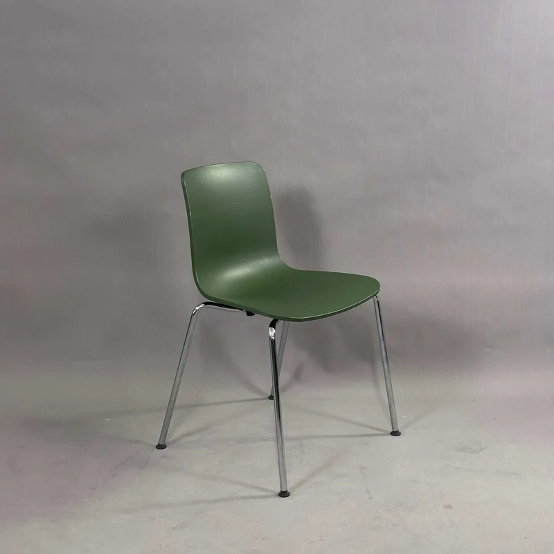 Vitra HAL Schalenstuhl dunkelgrün