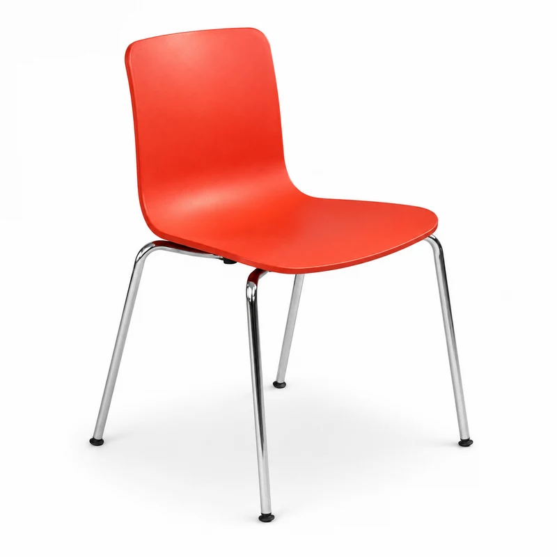Vitra HAL Schalenstuhl rot