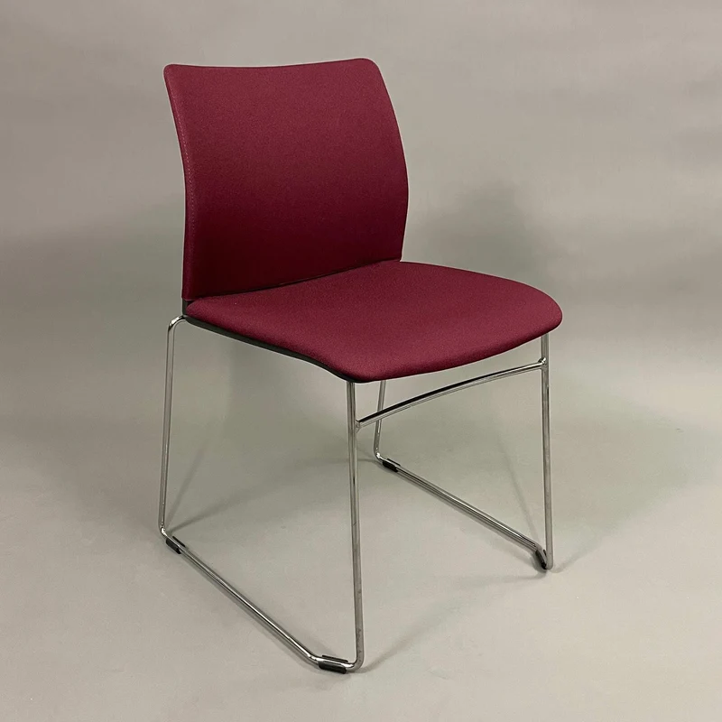 LD Seating Stapelstuhl Trend 522 gepolstert dunkelrot