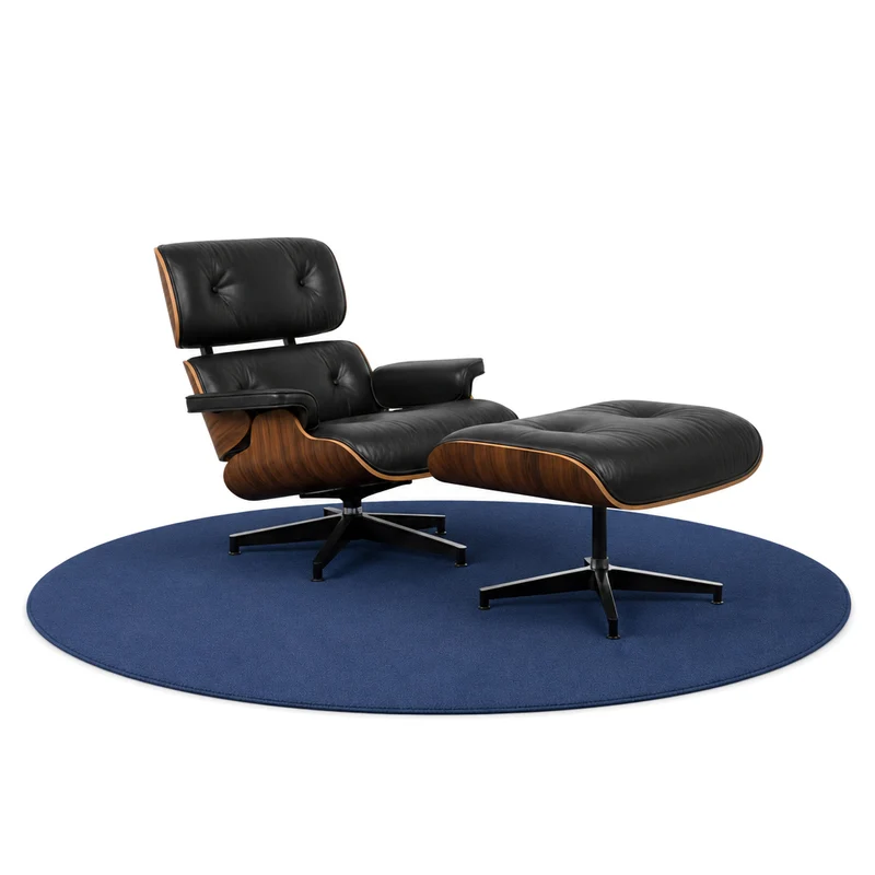Teppich Object Carpet RugX capri-blau rund