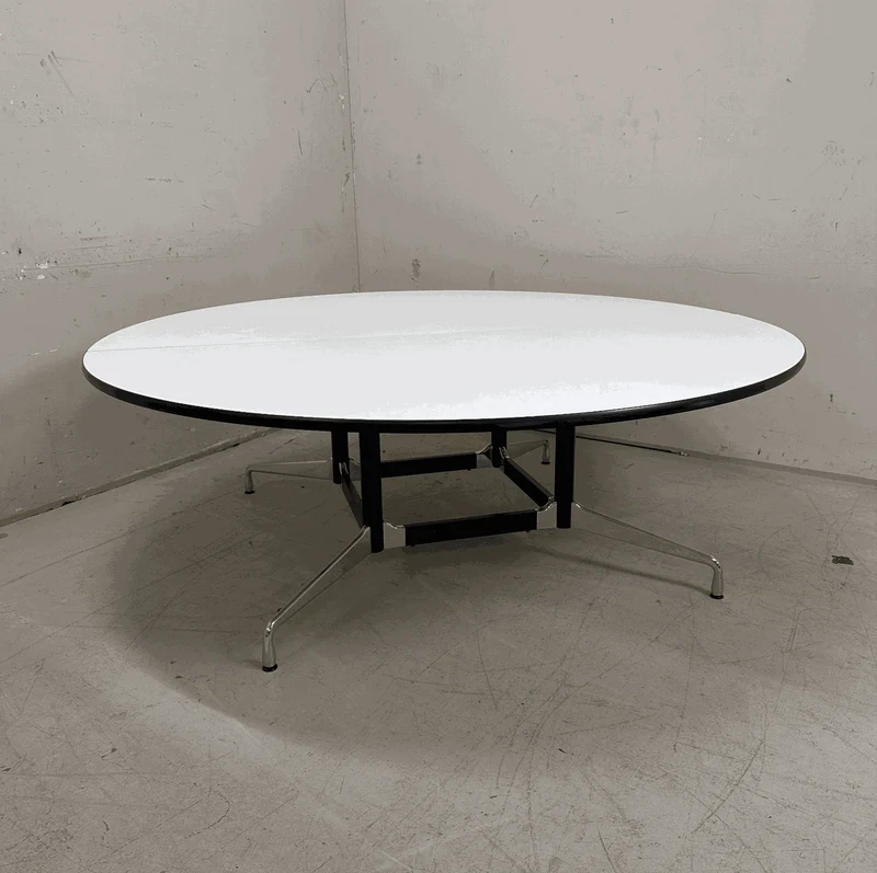 Vitra Eames Segmented Table rund weiß 210cm