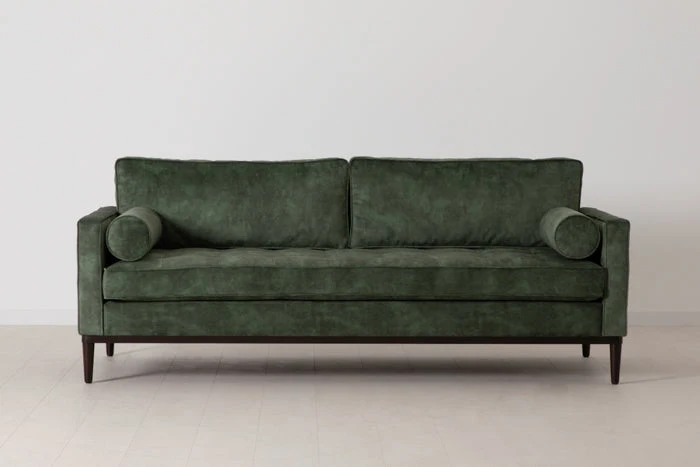 Dreisitzer-Sofa Model 02, Tannengrün