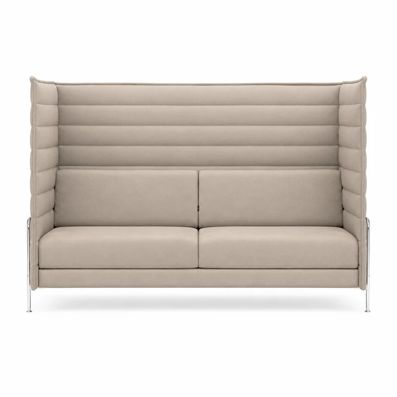 Vitra Alcove Highback 3-Sitzer creme