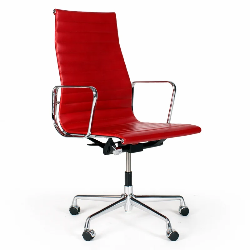 Vitra EA 119 Leder rot
