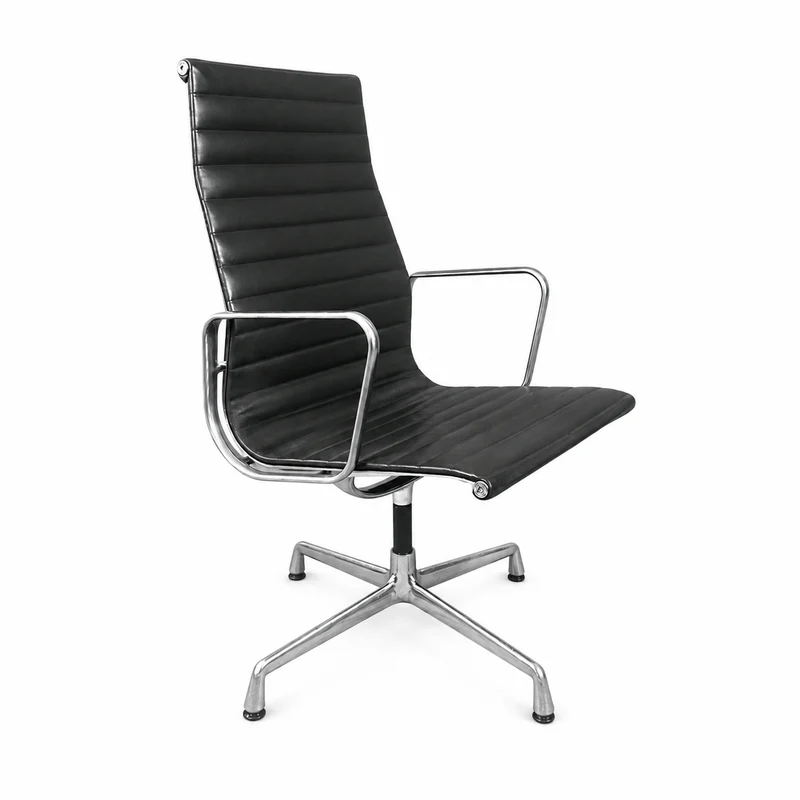 Vitra EA 112 Leder grau