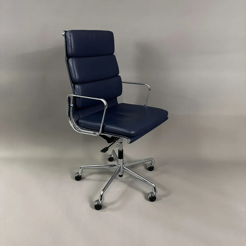 Vitra EA 219 Leder blau