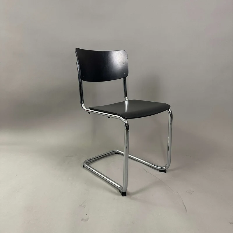 Thonet S 43 Freischwinger schwarz