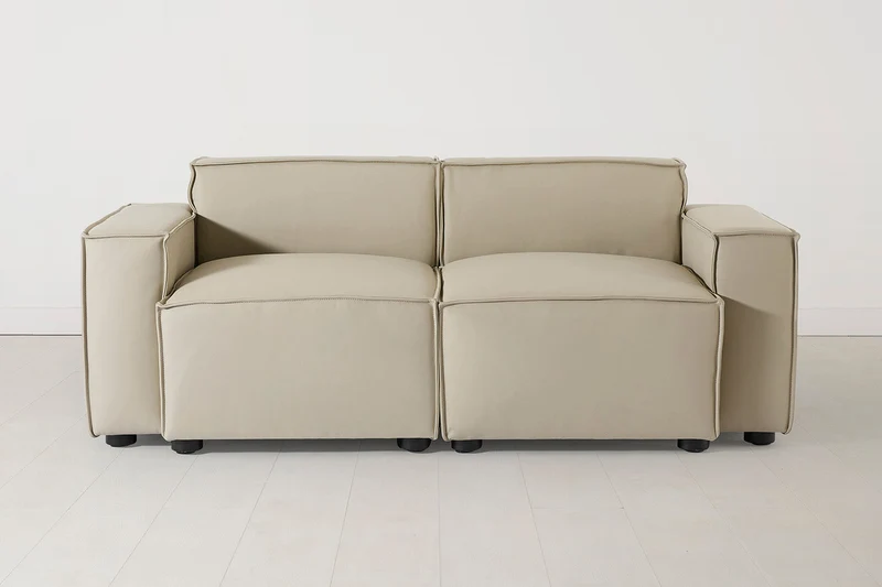Zweisitzer-Sofa Model 03, Oyster
