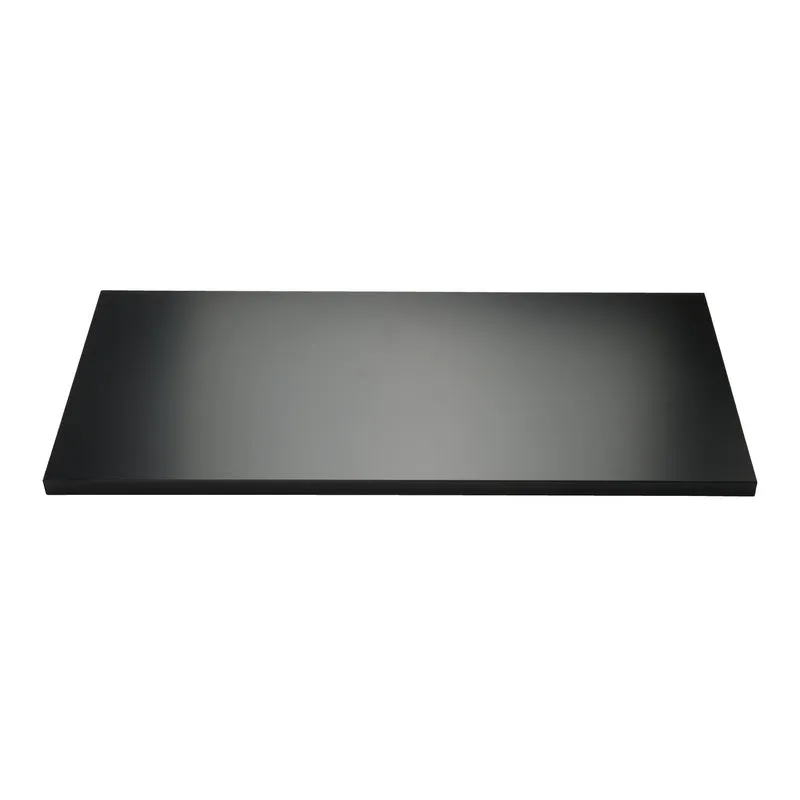 lichtgrau lackierter Fachboden mit Lateralhängevorrichtung | für Flügeltürenschrank UNIVERSAL Breite 1200, T 400 mm