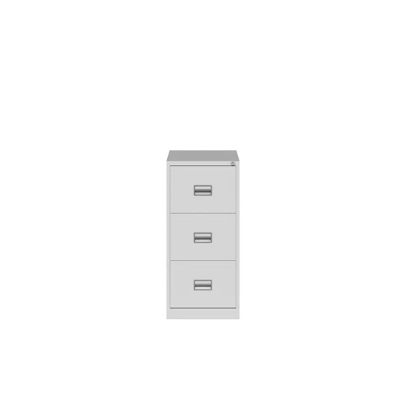 Hängeregistraturschrank ECO | Einbahnig | Kunststoffgriffmulden | mit 3 Auszügen