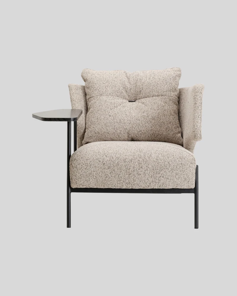 Sessel Taylor Beige Tray