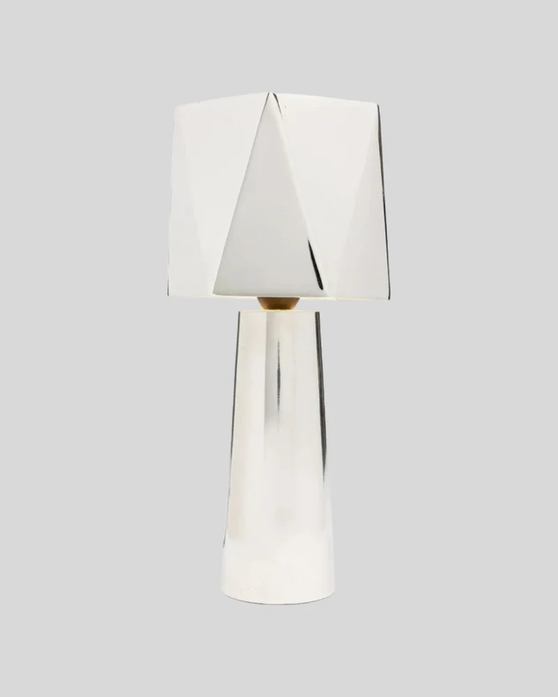 Tischleuchte Martha Silber 38cm