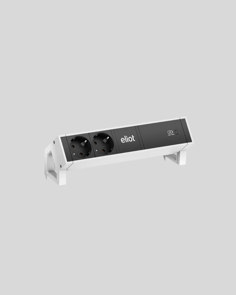 Desk Auftischsteckdose mit 60W USB-C