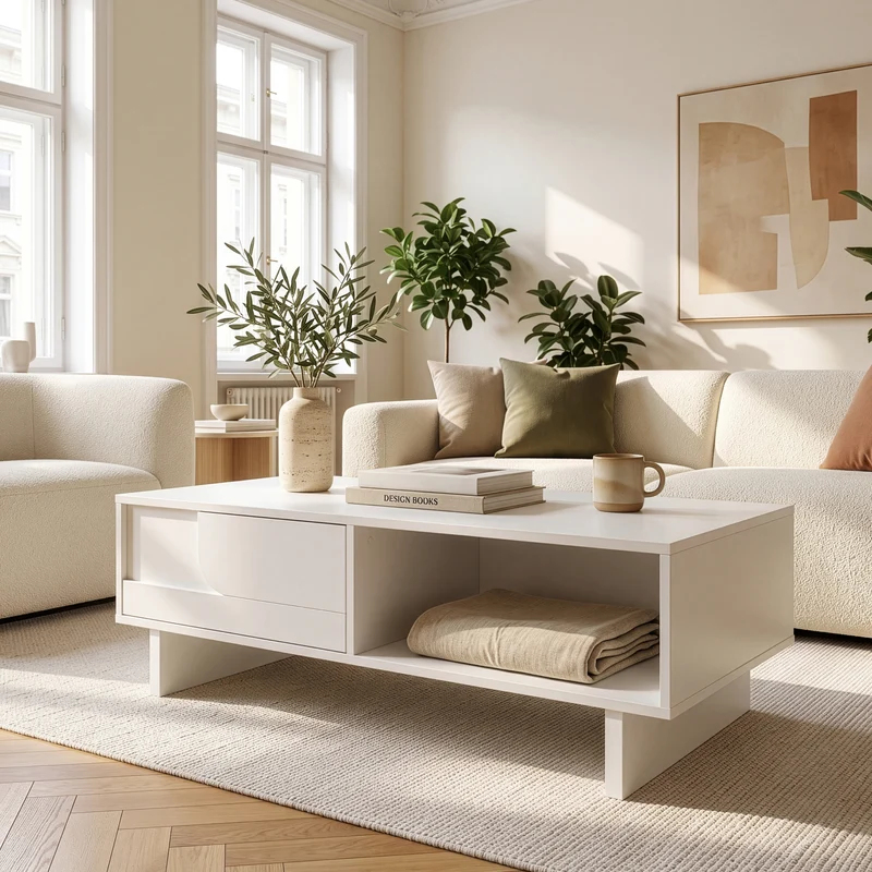 Couchtisch Katanshumn mit Stauraum 110x55x39 cm [en.casa]