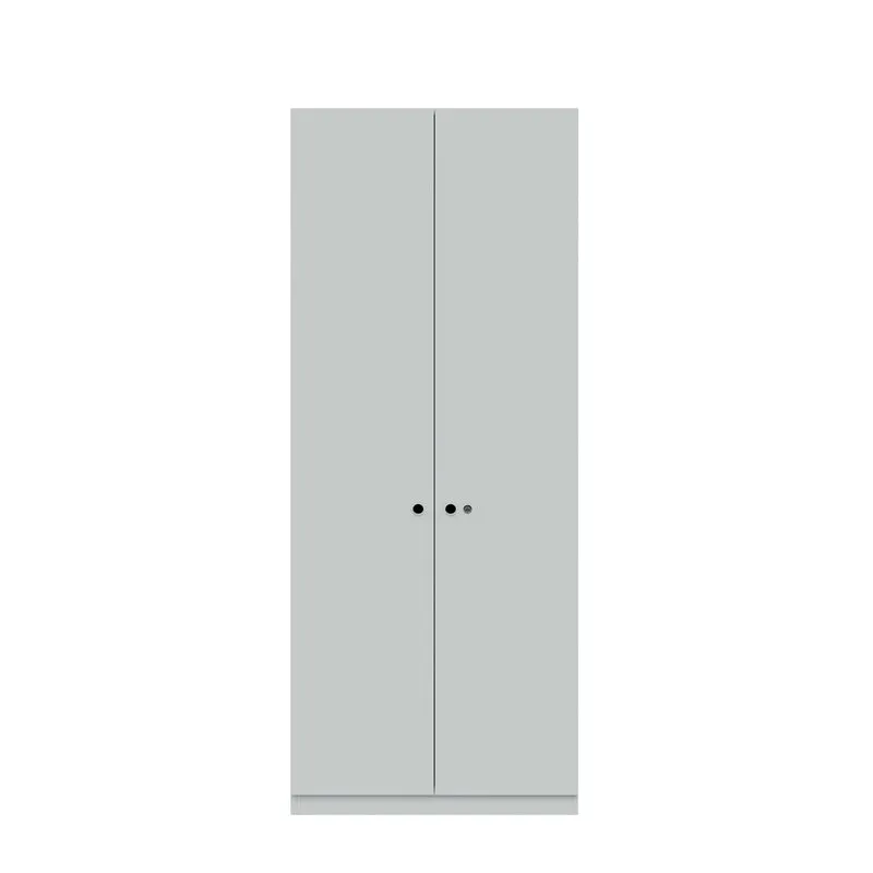 Flügeltürenschrank Pren | mit Garderobeneinsatz, Hutboden, Schuhfach | H1970 x B 800 x T 500mm
