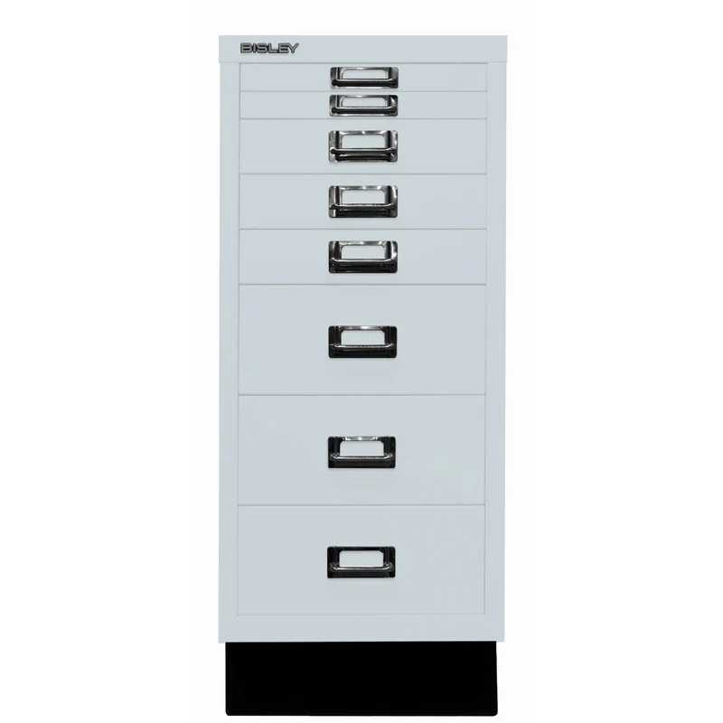 Bisley MultiDrawer™ | Inkl. Sockel, DIN A4, 8 Schubladen
