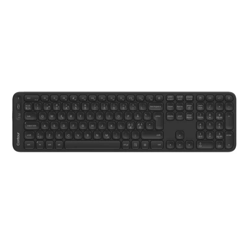 Contour Balance Full-Size Tastatur DE - passend zur RollerMouse Red, RollerMouse Pro3 und Touchpad-Mouse