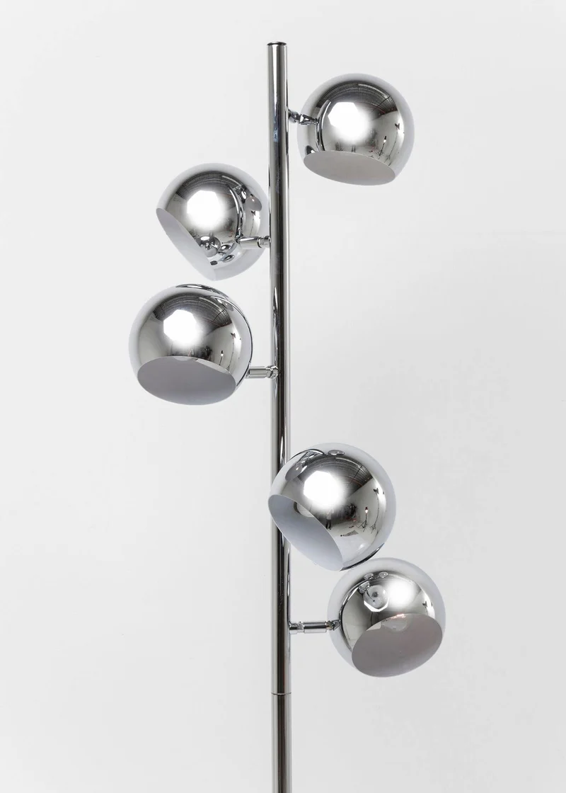 Stehleuchte Calotta Chrome 5er