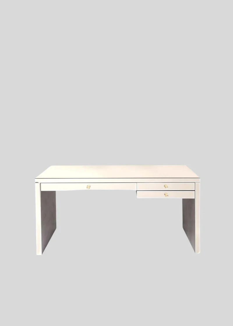 Schreibtisch Luxury Champagne 140x60cm
