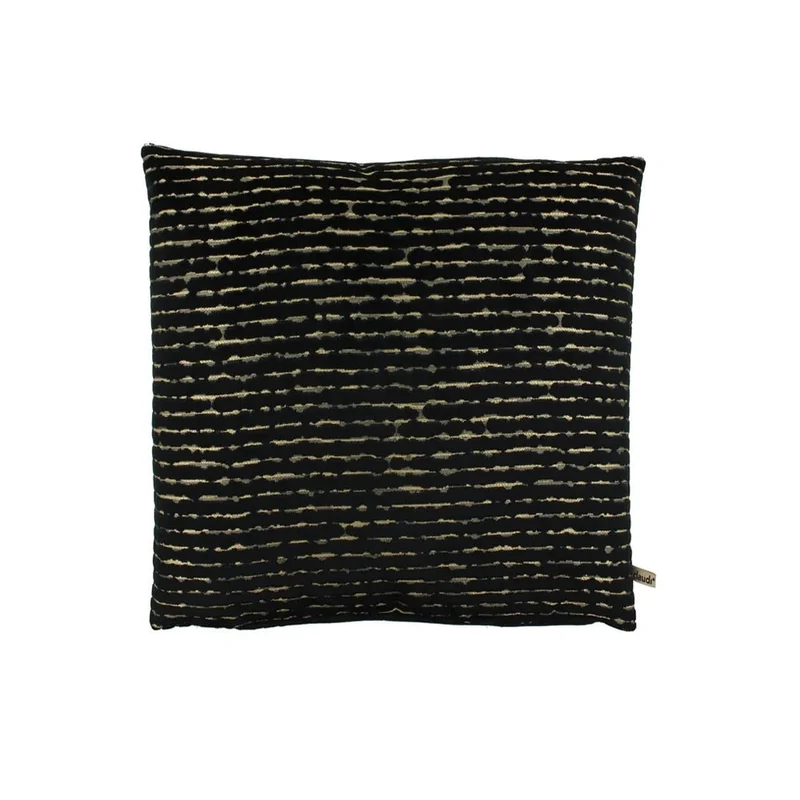 Kissen Zirk, Schwarz/Gold