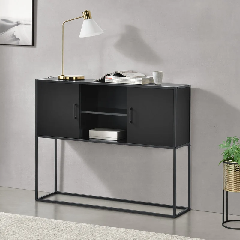 Sideboard Motala mit Ablage und Schranktüren versch.Farben [en.casa]