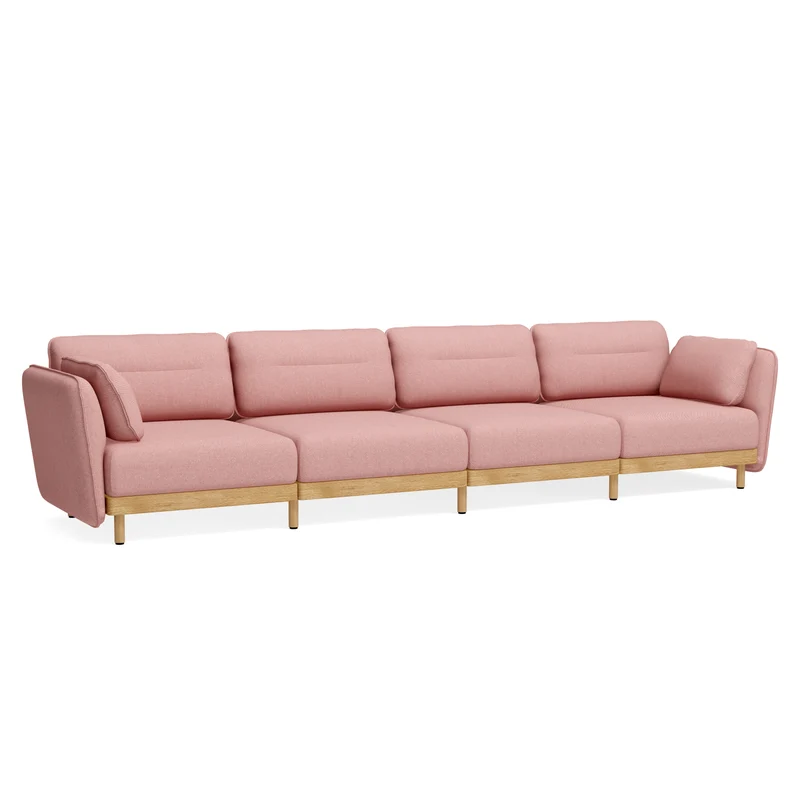 Sofa Mio Soft 4-Sitzer Eiche