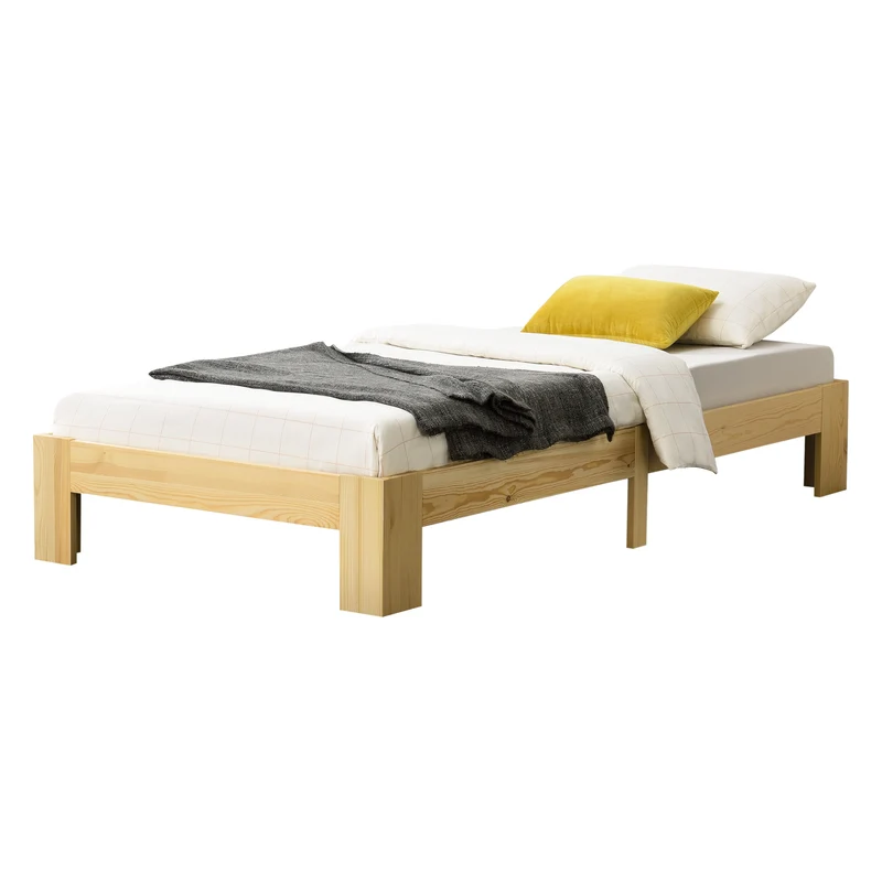 Holzbett Raisio Jugendbett versch. Farben und Größe en.casa
